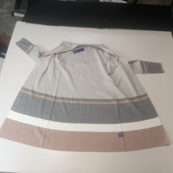 NWT Apt. 9 Size small Open Cardigan Tan/Gray/White - Picture 12 of 12